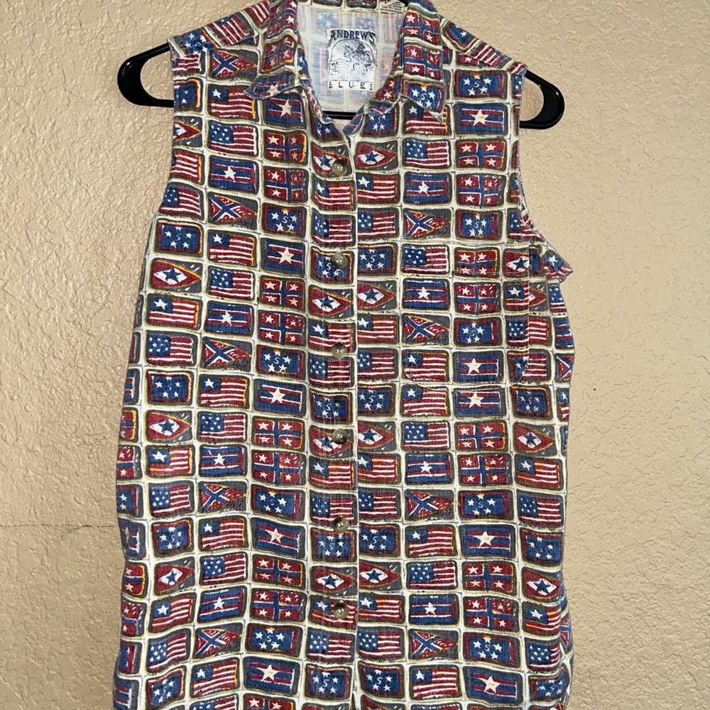 Andrew’s Blues Vintage Top